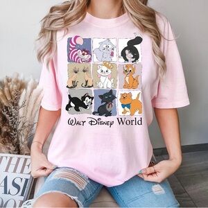 Disney Cats Graphic Tee